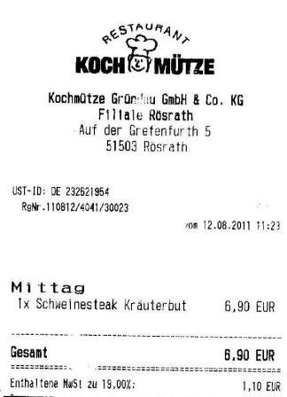 aspl H�ffner Kochm�tze Restaurant
